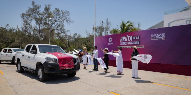 Layda Sansores pone en marcha la “Ruta de la Transformación” en Carmen