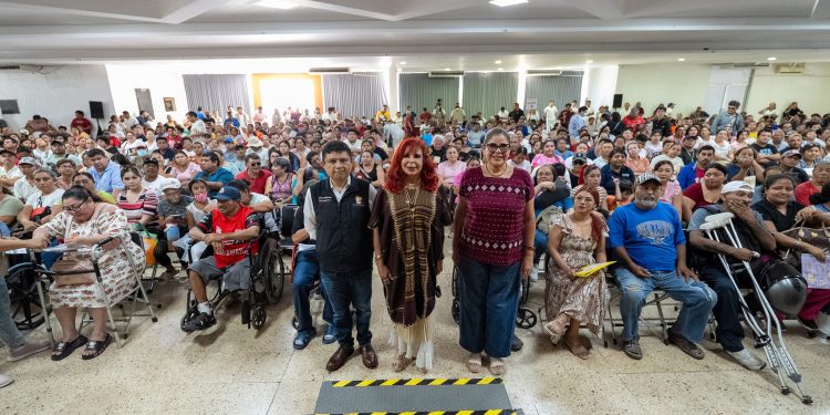 Campeche suma más de 22 mil beneficiarios en pensión para personas con discapacidad