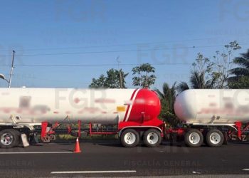 Investigan en Tabasco transporte irregular de gas LP tras decomiso de pipa en Emiliano Zapata