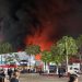 Fuerte incendio consume la Nave 1 del Parque Tabasco Dora María durante la Feria Tabasco 2026