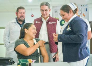 Quintana Roo encabeza aplicación de vacunas a nivel nacional