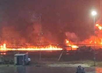 Se registra nuevo incendio en la Refinería Olmeca de Dos Bocas