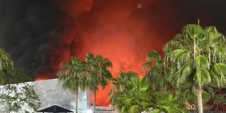 Activan seguro por incendio en Nave 1 del Parque Tabasco; cubrirá 50 MDP