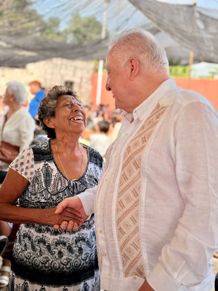Kantunilkín abre sus puertas a Rafael Marín en un encuentro marcado por cercanía y entusiasmo