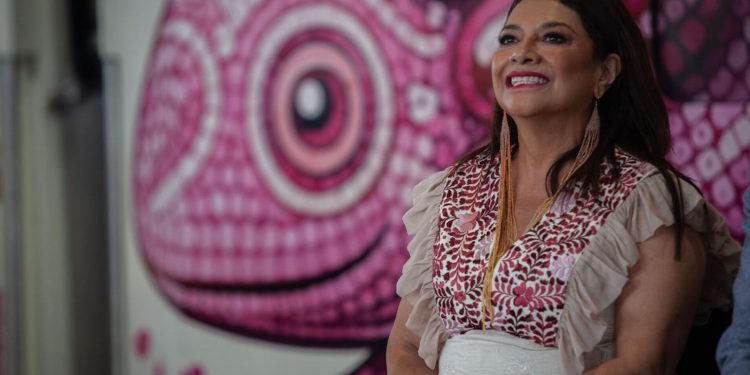 Reivindica Clara Brugada al Ajolote como emblema de la Ciudad de México; anuncia Nuevo Santuario en Xochimilco