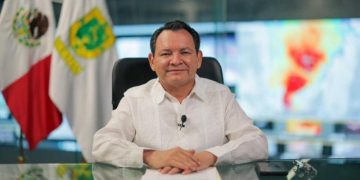 Gobierno de Yucatán suspende actividades económicas este martes por lluvias intensas