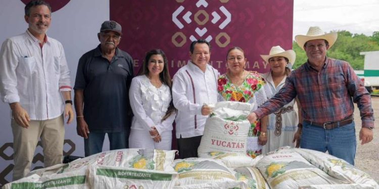 Impulsa Gobernador Joaquín Díaz Mena inversión, tecnología y apoyos para el campo yucateco