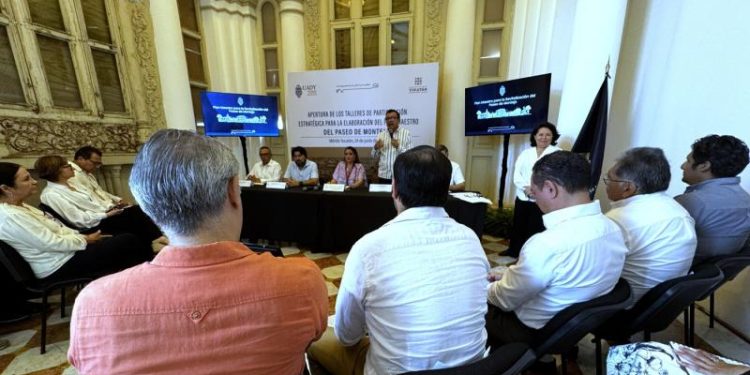 Inician talleres estratégicos rumbo al Plan Maestro para la Revitalización del Paseo de Montejo