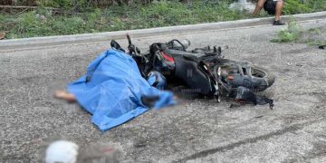 Trágico accidente en la carretera a Punta Sam deja un motociclista muerto y una mujer lesionada