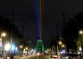 Con el encendido de la obra Arcoiris Global, la Ciudad De México manda un mensaje de diversidad y garantía de derechos: Clara Brugada