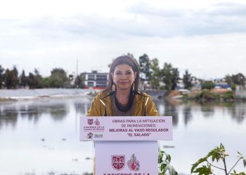 Clara Brugada fortalece la infraestructura hidráulica de Iztapalapa con la modernización del Vaso Regulador El Salado