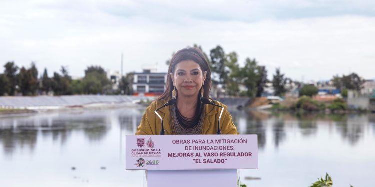 Clara Brugada fortalece la infraestructura hidráulica de Iztapalapa con la modernización del Vaso Regulador El Salado