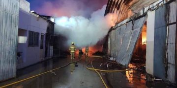 Saldo blanco tras aparatoso siniestro: IPCT reporta únicamente daños materiales en incendio de bodega en Casa Blanca