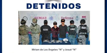 Operativo «Blindaje Cancún» da golpe al narcomenudeo: Detienen a dos con marihuana y cristal en la Región 228
