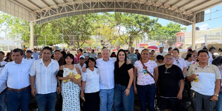 Lleva Rafa Marín a Playa del Carmen el mensaje de unidad y defensa de la soberanía nacional