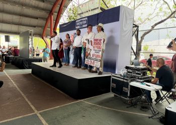 Rafa Marín se suma a llamado por la soberanía en asamblea con amplia presencia de simpatizantes de Morena