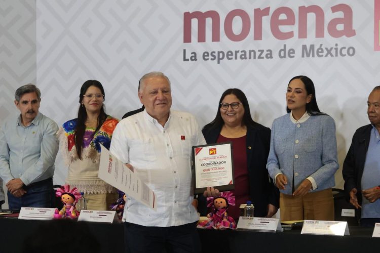 Rafa Marín formaliza su registro como aspirante a la Coordinación Estatal de la Defensa de la Transformación y la Soberanía