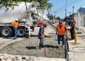 Mantendrán cierres nocturnos en la Av. Paseo Usumacinta por bacheo con concreto hidráulico