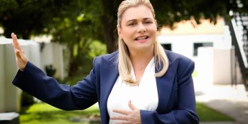 Maru Campos pide entregar a Rubén Rocha Moya por acusación de EE. UU.