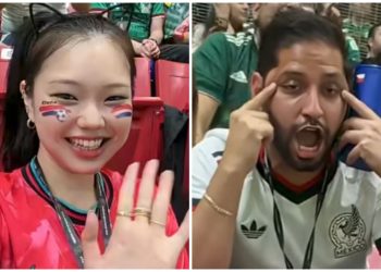 «Realicé todo lo contrario»: Renuncia presidente de Colegio de Ingenieros en Jalisco tras gesto racista contra influencer surcoreana en el Mundial 2026