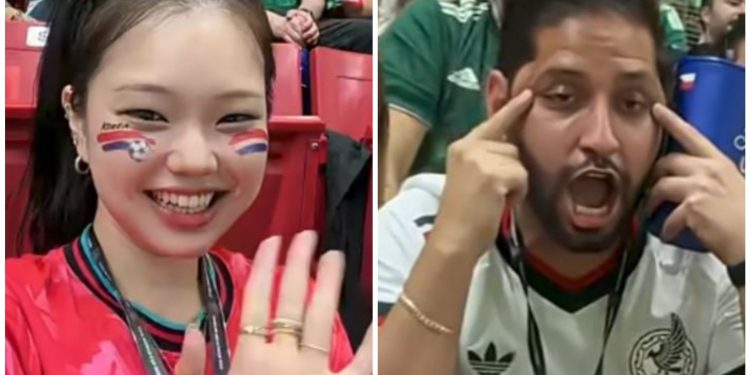 «Realicé todo lo contrario»: Renuncia presidente de Colegio de Ingenieros en Jalisco tras gesto racista contra influencer surcoreana en el Mundial 2026