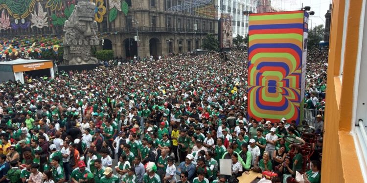 Medio millón de personas celebró el arranque del Mundial 2026 en la Ciudad de México