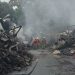 Pérdida total en el CEDIS de Grupo Gutza tras incendio en Casa Blanca; se reactivan fumarolas este sábado