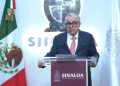 Desmiente Gabinete de Seguridad que Rubén Rocha Moya cuente con escolta militar en Culiacán