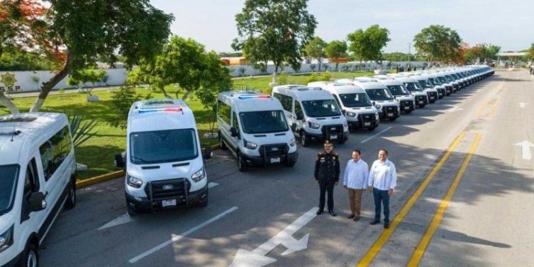 Renacimiento Maya fortalece la paz en Yucatán con nuevas unidades para la seguridad municipal