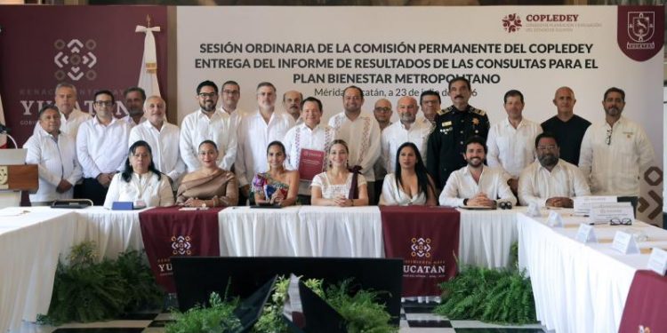 Más de 34 mil ciudadanas y ciudadanos definen ruta del Plan Bienestar Metropolitano para Mérida y su zona conurbada