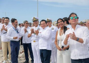 Comienza la construcción de la nueva plataforma del Puerto de Altura de Progreso, la mayor inversión portuaria en la historia de Yucatán