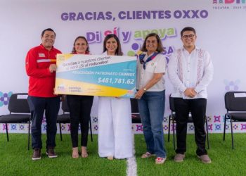 Casa Otoch recibe por primera vez recursos del programa de redondeo de Oxxo