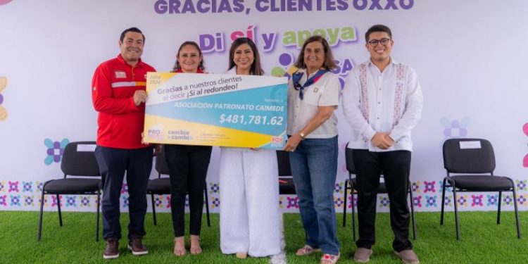 Casa Otoch recibe por primera vez recursos del programa de redondeo de Oxxo