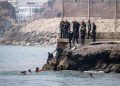España blinda Ceuta tras grave irrupción de migrantes que deja al menos 18 muertos