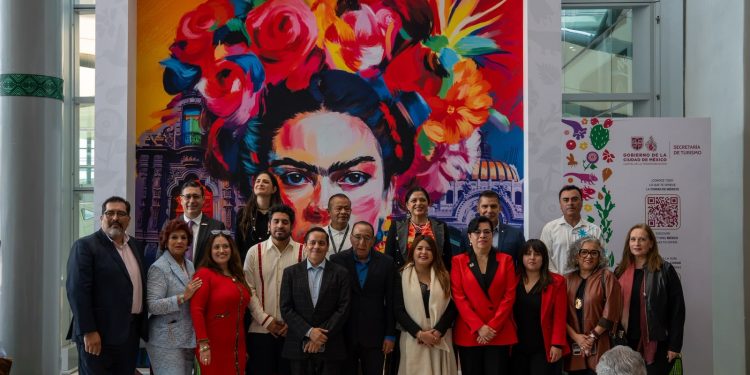 Frida Kahlo es chilanga: Sectur Ciudad de México promueve el legado de Frida Kahlo desde el Aeropuerto Internacional Felipe Ángeles