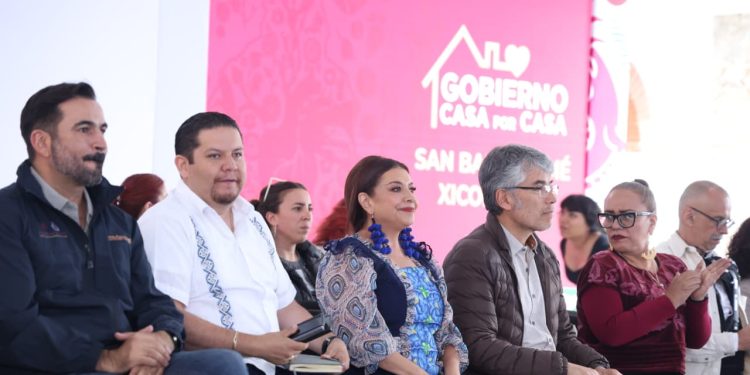 Clara Brugada presenta Plan Integral para San Bartolomé Xicomulco; incluirá repavimentación de más de 45 kilómetros, mejoras en agua, salud y transporte