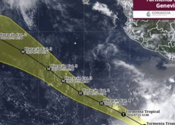 Actividad ciclónica en el Pacífico: Nace la tormenta tropical «Genevieve» y el huracán «Fausto» se fortalece rumbo a Hawái