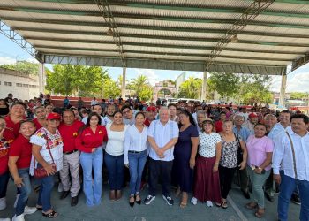 Rafa Marín convoca en Nicolás Bravo a fortalecer la defensa de la soberanía nacional durante asamblea informativa de Morena