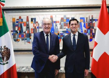 México fortalece lazos con Europa: Cancillería recibe al presidente de Suiza