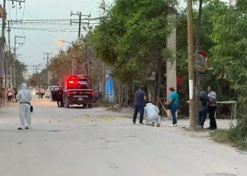 ¡Violencia sin tregua! Ejecutan a balazos a un hombre en la colonia Valle Verde de Cancún