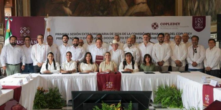 Presenta Gobernador el Plan Bienestar Metropolitano ante el Copledey y solicita el financiamiento para agua, seguridad y vialidades en Mérida