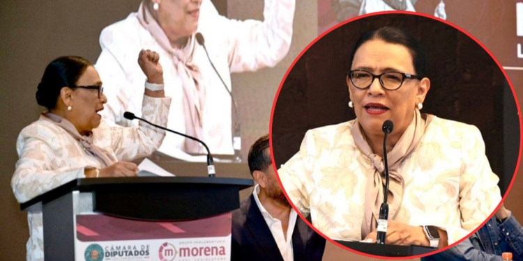 Rosa Icela Rodríguez llama a la unidad en Morena y advierte que «nadie puede servirse del movimiento»
