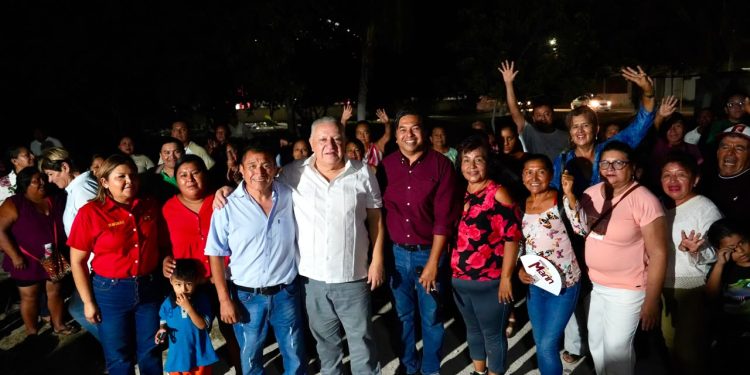 Respalda militancia en la Región 227 el llamado a defender la soberanía nacional junto a Rafa Marín