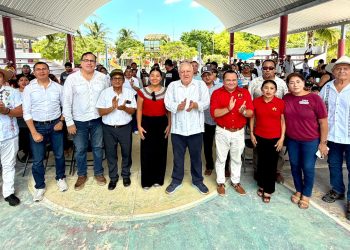 Rafa Marín llama en Holbox a defender la transformación y la soberanía nacional