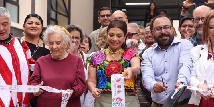 Inaugura Clara Brugada Utopía Elena Poniatowska Amor en Coyoacán; un nuevo espacio que garantiza las revoluciones de los cuidados y del urbanismo social, de proximidad y sostenible