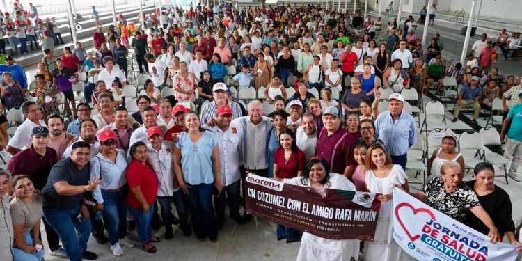Rafa Marín llama en Cozumel a defender la soberanía y escuchar las necesidades de la isla