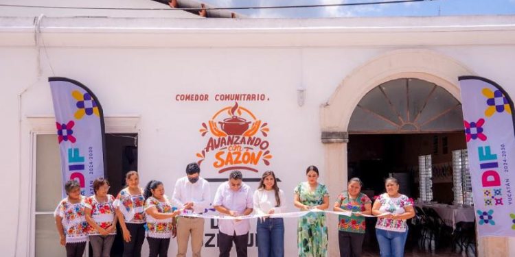 DIF Yucatán inaugura en Dzemul un espacio comunitario de alimentación, encuentro y desarrollo