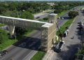 Rehabilitan puente peatonal del CRIT para mejorar seguridad y accesibilidad en el Periférico de Mérida