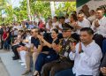 Estefanía Mercado encabezó en Playa del Carmen el desfile por el 216 aniversario de la Independencia de México