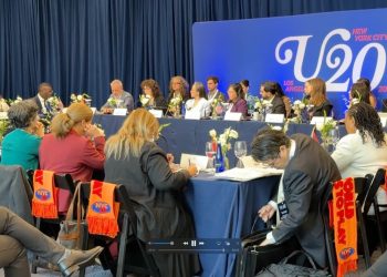 Desde NY, llama Clara Brugada a fortalecer el multilateralismo entre ciudades durante el cierre del Urban 20